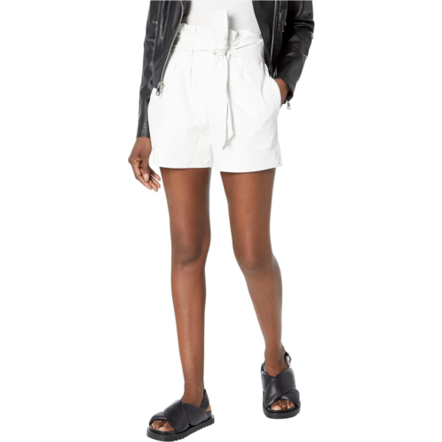Commando Faux Leather Paperbag Shorts SLG453