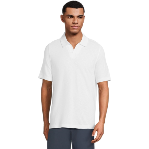 Johnston & Murphy Vintage Slub V-Neck Polo