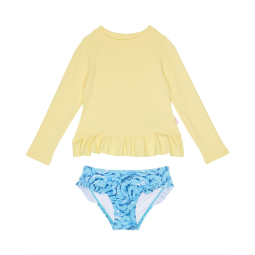 Seafolly Kids Mini Me Sea Dive Ruffle Surf Set (Infant/Toddler/Little Kids)