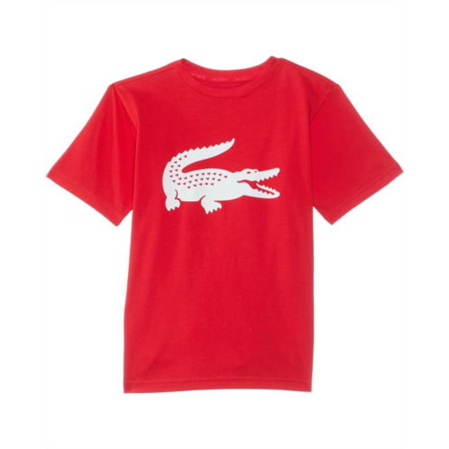 Lacoste Kids Oversized XXL Logo Tennis T-shirt (Little Kid/Toddler/Big Kid)