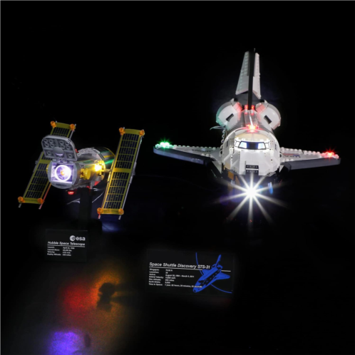 LIGHTAILING Led Lighting Kit for Lego- 10283 NASA Space Shuttle Discovery Building Blocks Model - LED Light Set Compatible with Lego Model(Not Include Lego Model)