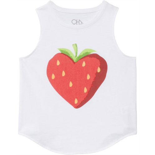 Chaser Kids Strawberry Heart Tank Top (Little Kids/Big Kids)