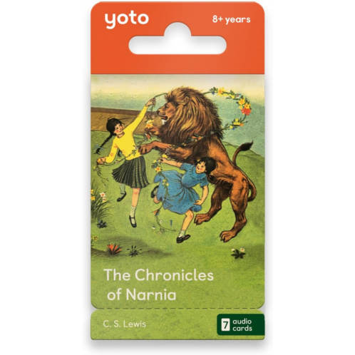 Yoto Audio Player with 5 Chronicles of Narnia Cards for Kids Ages 8+, Screen-Free Listening