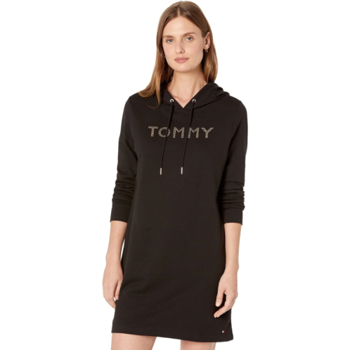 Tommy Hilfiger Logo Hoodie Sweaterdress