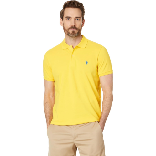 U.S. POLO ASSN. Slim Fit Solid Pique Polo Shirt