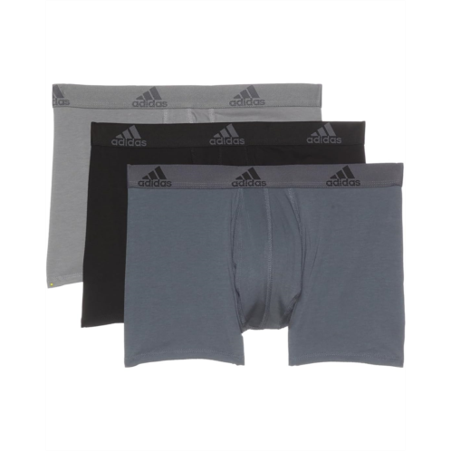 Adidas Stretch Cotton Trunk 3-Pack