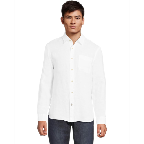 Mens Faherty Laguna Linen Shirt