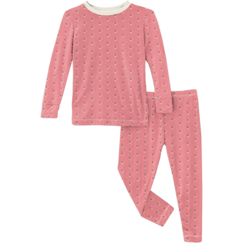 Kickee Pants Kids Long Sleeve Pajama Set (Big Kids)