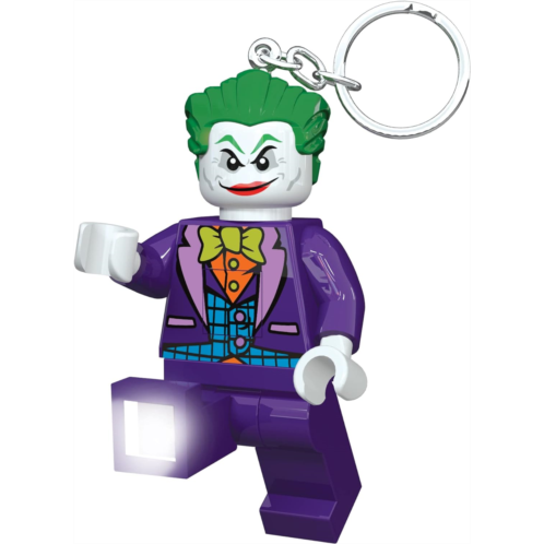 IQ LEGO DC Super Heroes Keychain Light - The Joker - 3 Inch Tall Figure (KE30AH)