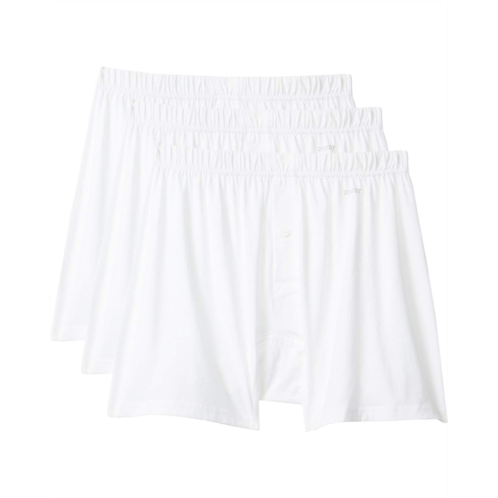 2(X)IST 3-Pack Pima Cotton Knit Boxer