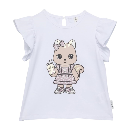 HUXBABY Cheery Chipmunk Frill T-Shirt (Infant/Toddler)
