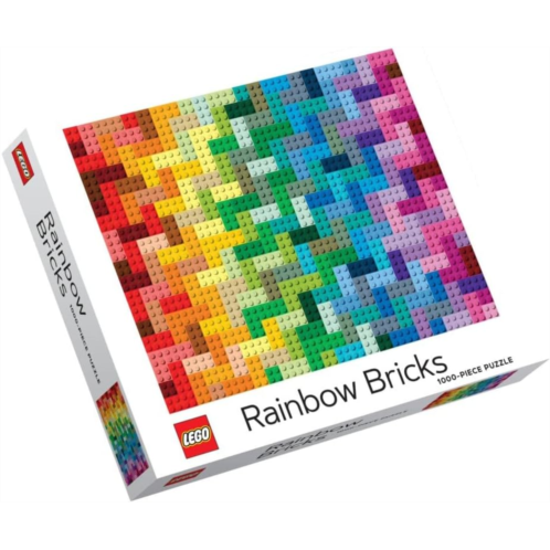 Chronicle Books Lego Rainbow Bricks Puzzle: 1000-piece