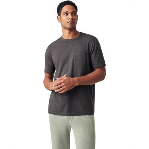 Mens Faherty Sunwashed Pocket Tee