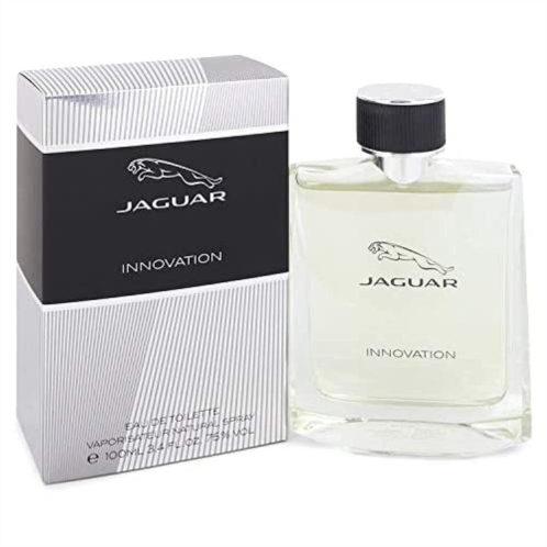 Jaguar Innovation Eau de Toilette for Men, 3.4 Ounce
