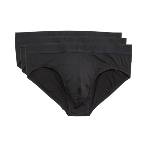 Mens Calvin Klein Underwear CK Black Hip Brief 3-Pack