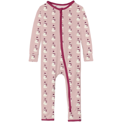 Kickee Pants Kids Print Coverall with Two-Way Zipper (Infant)