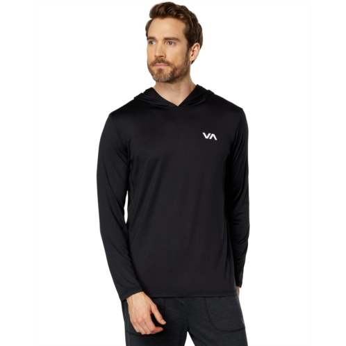 Mens RVCA Sport Vent Long Sleeve Pullover Hoodie
