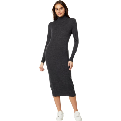 Womens Vineyard Vines Wool Mock Sweater Dress