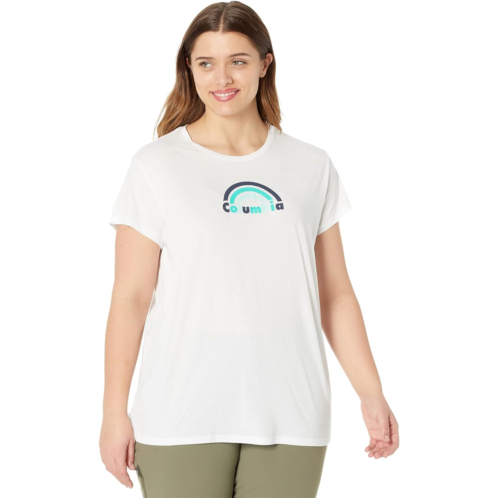 Columbia Plus Size Trek Short Sleeve Graphic Tee