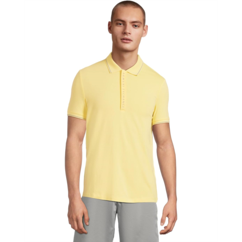 Mens Armani Exchange Logo Placket Polo
