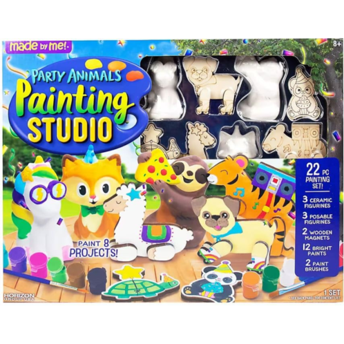 Made By Me Party Animals Painting Studio
