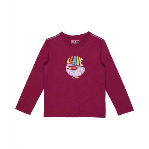 L.L.Bean Graphic Tee Glow in the Dark Long Sleeve (Little Kids)