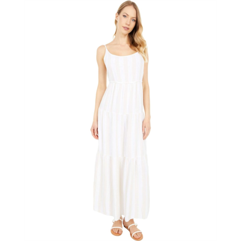 Bella dahl Tiered Tie Back Maxi Dress