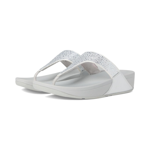 Womens FitFlop Lulu Crystal-Mix Toe-Post Sandals