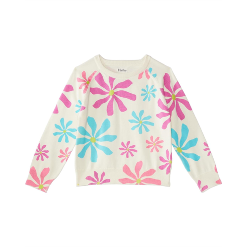 Hatley Kids Groovy Floral Pullover Sweater (Toddler/Little Kids/Big Kids)