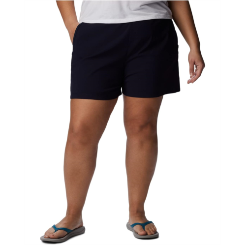 Womens Columbia Plus Size Leslie Falls Shorts