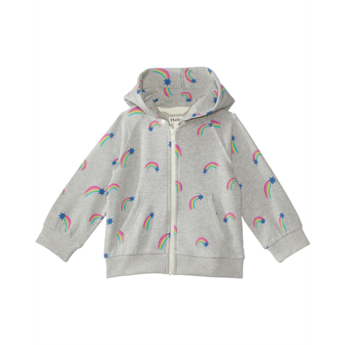 Hatley Kids Rainbow Stars Full Zip Raglan Hoodie (Toddler/Little Kids/Big Kids)