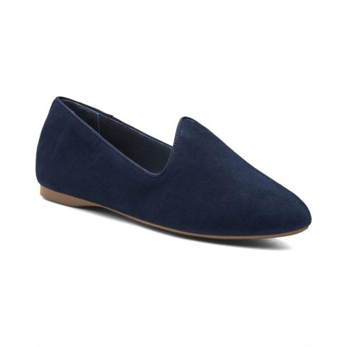 Womens Birdies Heron Suede Flat