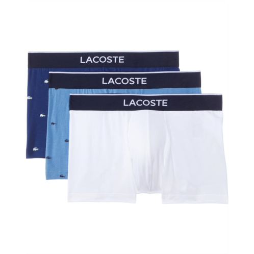 3 Pk Regular Fit Black Based Taping W/ Lacoste Wording In The Middle Front Waist Band