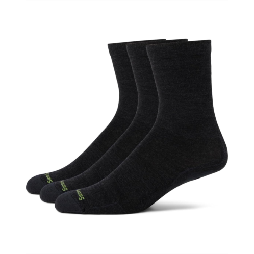 Unisex Smartwool Everyday Anchor Line Crew Socks 3 Pack