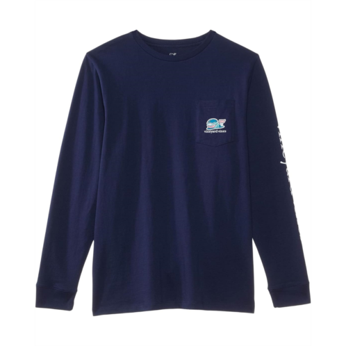 Vineyard Vines Snowboard Rail Long Sleeve Tee (Toddler/Little Kid/Big Kid)