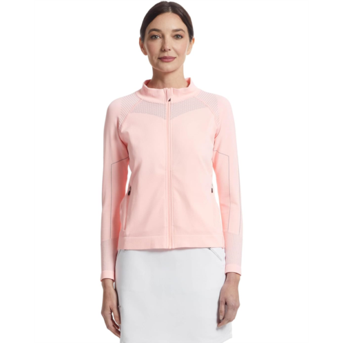 Womens Jamie Sadock Full Zip Sweater Jacket