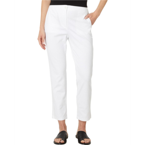 Womens Eileen Fisher Petite High Waisted Ankle Pant