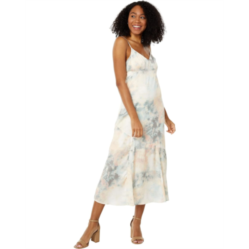 Saltwater Luxe Sharice Watercolor Tank Midi Dress