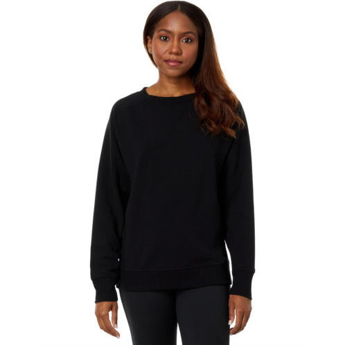 Jockey Active Cozy Fleece Oversized Rib Detail Crew