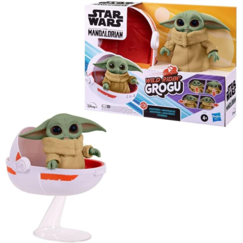 STAR WARS Wild Ridin Grogu, The Child Animatronic Toy, Over 25 Sound and Motion Combinations, Toy for Kids Ages 4 and Up