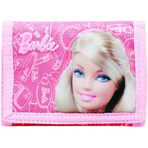 Barbie Trifold Wallet Pink New Gift Toys Girls Licensed ba15860