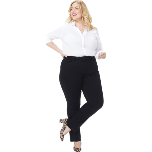 Womens NYDJ Marilyn Straight in Black