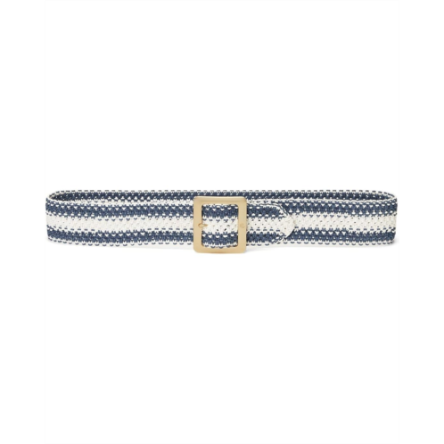 POLO RALPH LAUREN Lauren Ralph Lauren Striped Woven Wide Belt