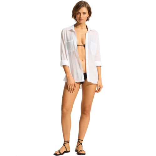 Seafolly Beach Edit Breeze Beach Shirt