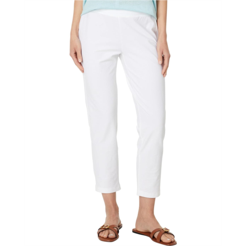 Womens Eileen Fisher Petite Slim Ankle Pant