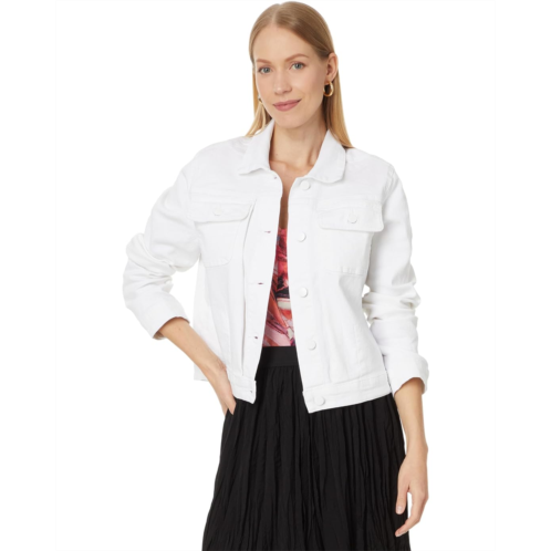 KUT from the Kloth Ada Crop Jacket Frt Pleat-Slv Bck Pieces