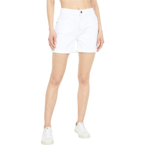 DL1961 Cecilia Shorts Classic in Milk Rolled