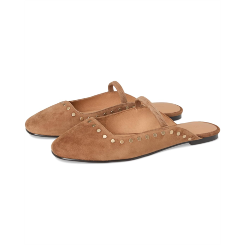 Womens Madewell Greta Mule - Suede Studded