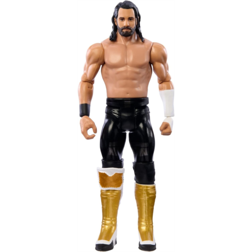 Mattel WWE Seth Rollins Basic Action Figure, 10 Points of Articulation & Life-like Detail, 6-inch Collectible