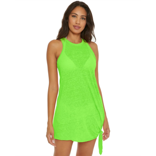 Womens BECCA Beach Date High Neck Dress Cover-Up